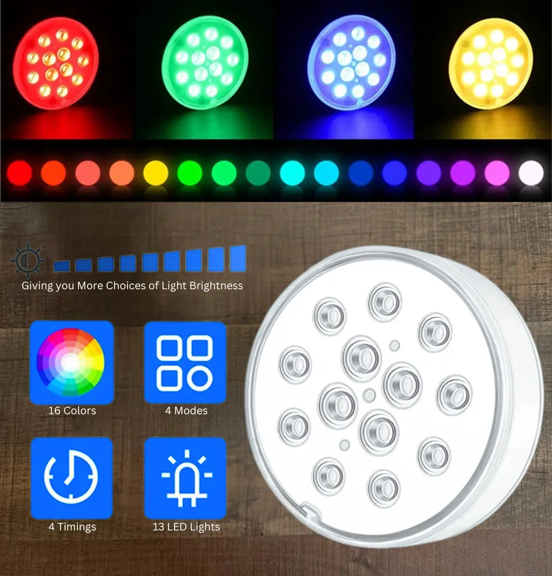 LED WaterProof Shower Light