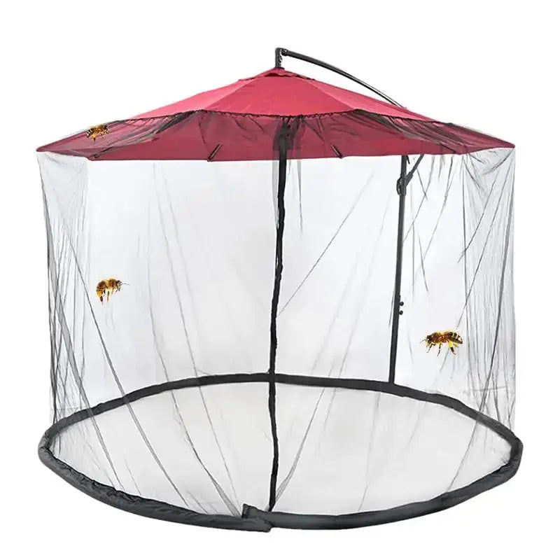 Outdoor Patio Umbrella Net Anti-insect Mosquito Net