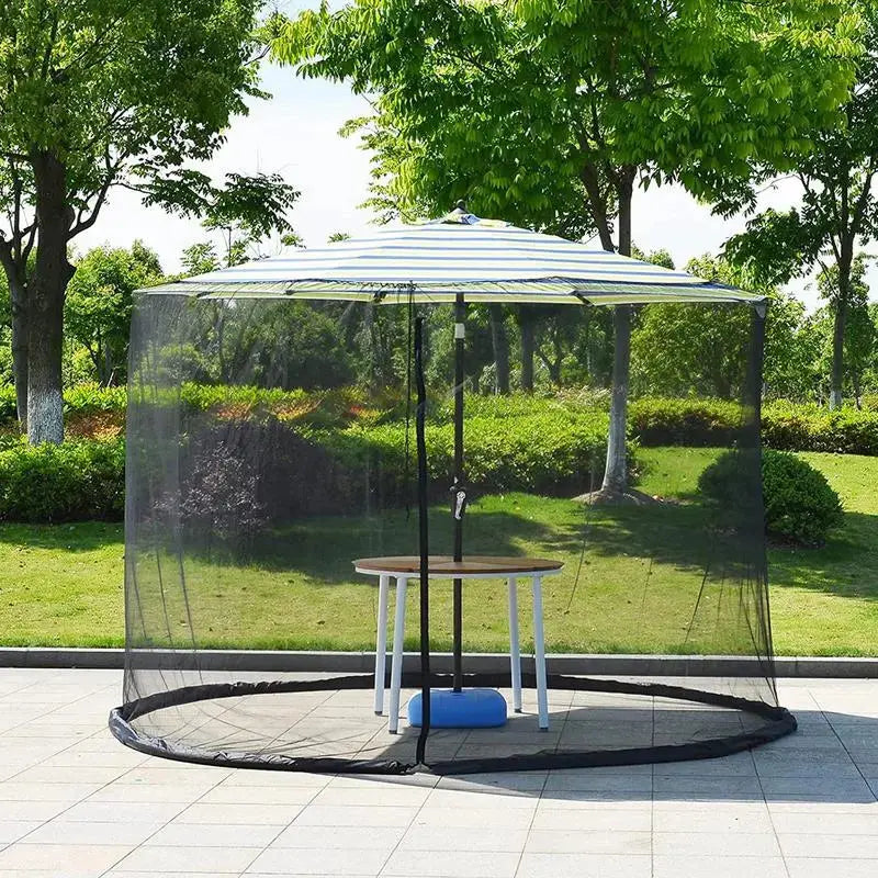 Outdoor Patio Umbrella Net Anti-insect Mosquito Net